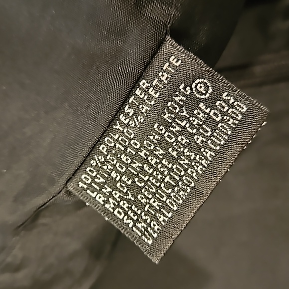 Anne Klein sleeveless black dress lined back slit hidden zipper sz. 10 LBD - Picture 8 of 11